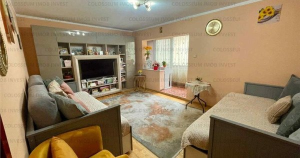 COLOSSEUM: Apartament 4 Camere mobilat utilat zona Calea Bucuresti