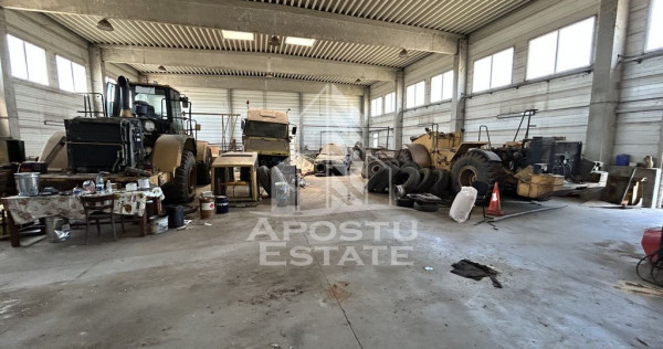 Hala de inchiriat 929 mp, C Aradului - aproape de Satimpe...