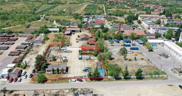 Teren industrial de – 4.659 mp optional 1.000 mp – Su...