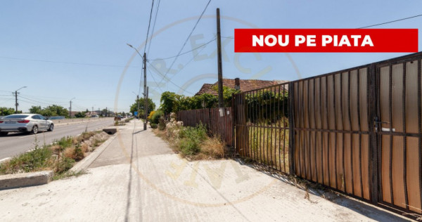 Investitie teren de 3408 mp de 45e/mp -DN 73 E-la 1 min de P