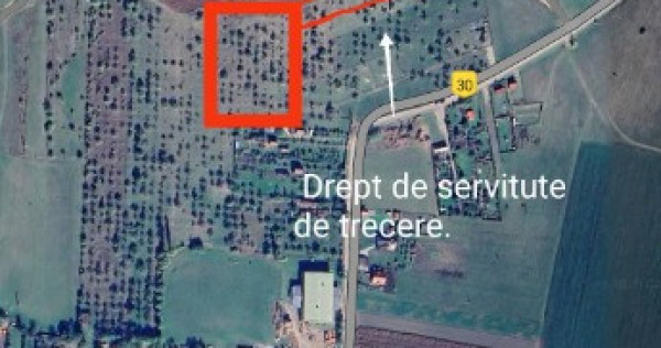 De vânzare teren extravilan în Valea Crisului