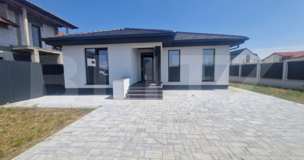 Casa noua Cristian-Rasnov , Parter , 2 bai 4 camere , teren