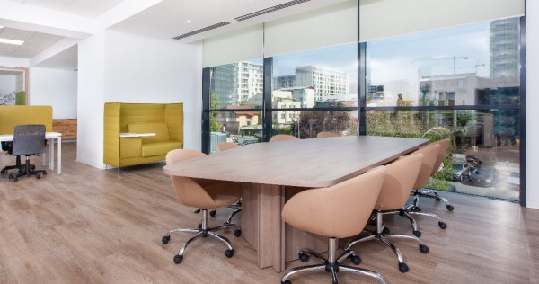 Spațiu de birou privat pentru 5 persoane în Regus Anchor Business