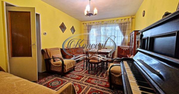 Apartament spatios cu pian, la eraj intermediar, zona Academ