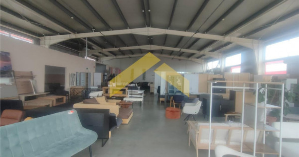 Hala tip magazin de prezentare 800 mp de inchiriat zona Selg
