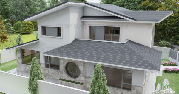 Vila superba in lucru, in zona exclusivista ROSU-DUDU-PADURE