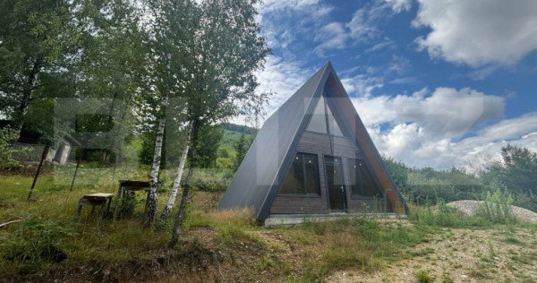 Cabana A Frame, in zona linistita