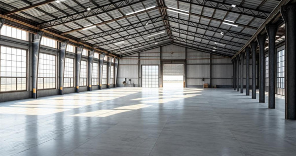 Hala industriala de inchiriat / teren 1000mp langa A0 / Cen