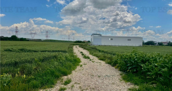 Hala industriala de inchiriat / teren 1000mp langa A0 / Cen