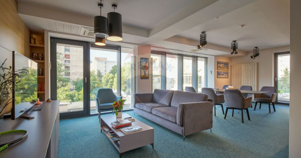 Birou “la cheie” de închiriat, complet mobilat și u...