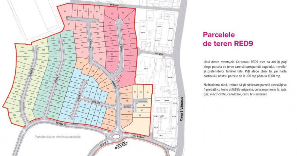 Parcela de teren in ARED, cel mai modern cartier | Fără...
