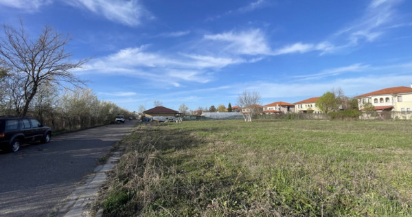 Domnești, Curtea Domneasca teren 2572mp, deschidere 44ml, u