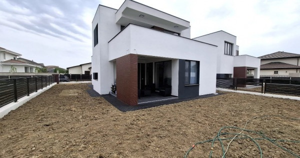 Casă P+1 din cărămidă, modernă (2025)