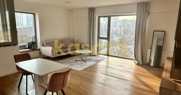 Apartament cu 2 camere, terasă și vedere spre grădină...