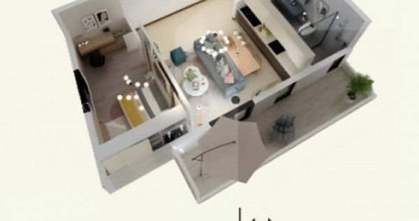 Apartament 2 camere Torontalului Bloc Nou