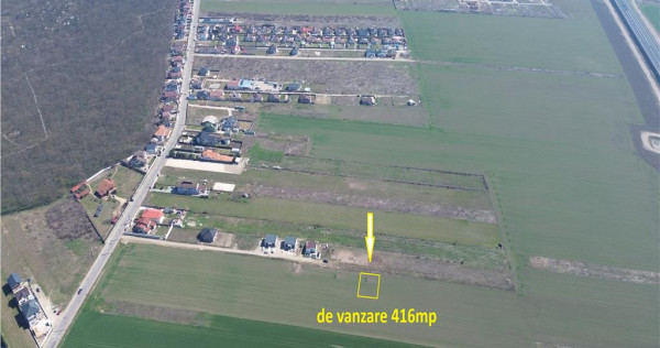416mp intravilan de la Crang - Focsani -