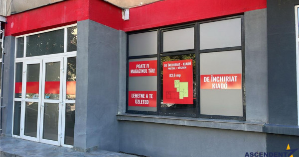 FILM! Elegant spatiu comercial,vizibilitate si accesibilitat