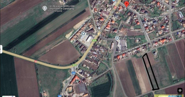 Techirghiol, teren 2.496mp, extravilan