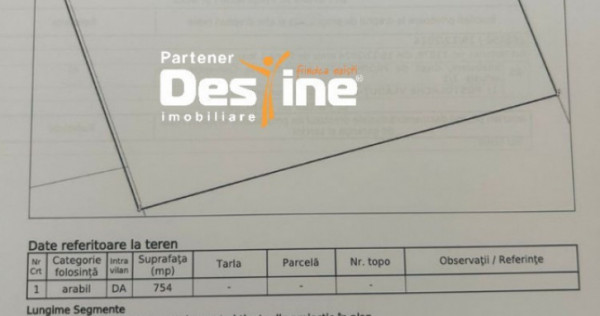 Valea Ursului, teren 754 mp, 55.900EURO