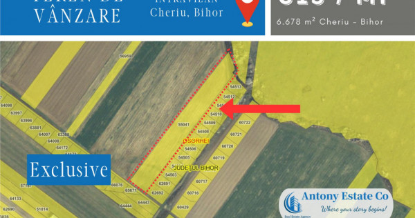 Teren intravilan, de - Cheriu, Bihor