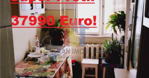 2 camere confort 1 Decomandat, Viziru 3, etaj intermediar