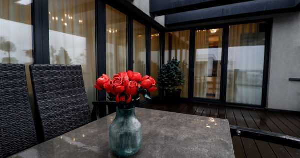 Penthouse Qualis Tractorul Brasov,terasa panoramica,3 balcoa