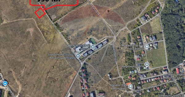 Teren 930 mp Sisesti/Drumul Piscul Mosului