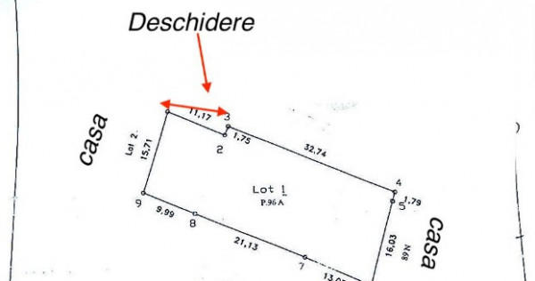 Teren intravilan – 750 mp în Golești, la doar câteva minute de Focsani