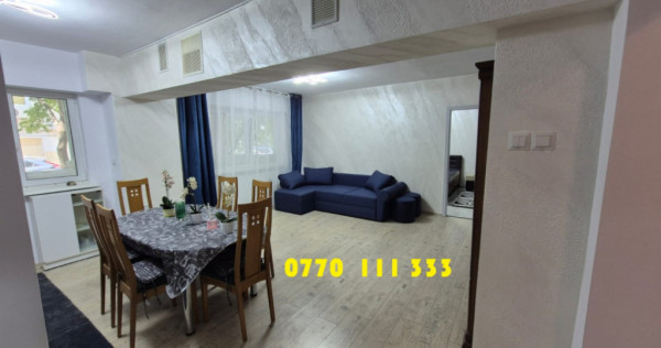 - Apartament 3 camere Obor, mobilat utilat, suprafata 78mp