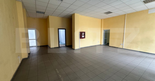 Spațiu comercial de &icirc;nchiriat, 120 mp, vitrină mare &ndash; z