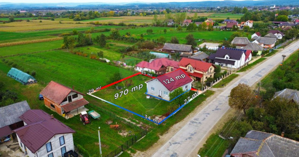 De vanzare casa cu teren generos in Salsig - finisaj exte...