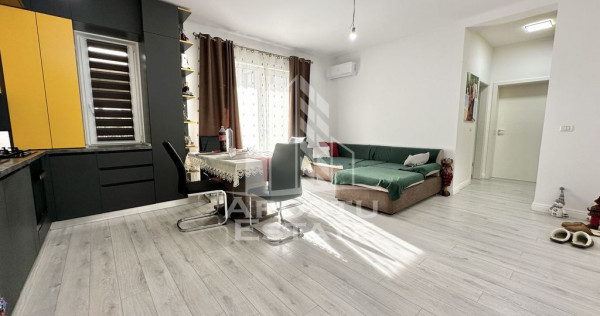 Apartament cu 2 camere mobilat si utilat cu gradina propr...