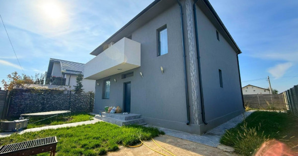 Vila Individuala Mobilata / 4 Camere / 4 Bai / Teren 315 mp