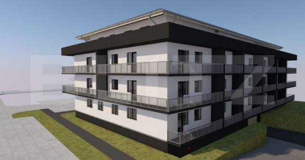 Apartament 2 camere, 53.88 mp, zona Terra