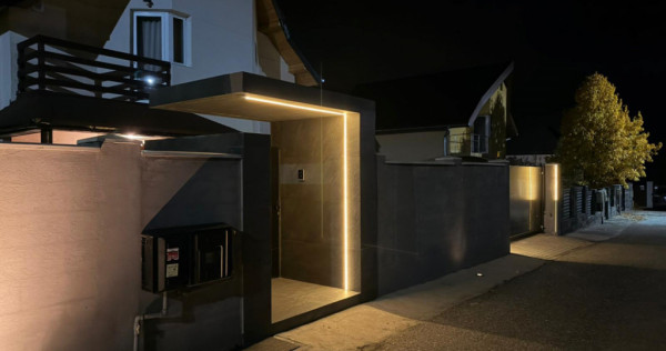 Casă modernă complet renovată, cu curte amenajată și si