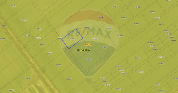 Teren intravilan 725 mp, Buftea/Ilfov