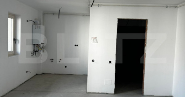 Apartament 1 Camera, 40 mp, Semifinisat, Zona Iulius Mall