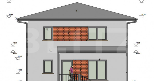 Casa spatioasa cu teren de 530 mp in Dezmir