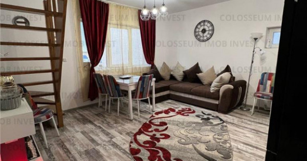 Apartament cu 3 camere, pe doua nivele - zona Garii.