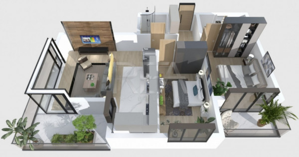 3 camere 94,80 mp Ultracentral - Mosilor la 8 min Metrou