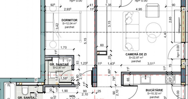 Apartament 3 camere, 2 bai, 2 balcoane, 0 comision, TERRA Oa