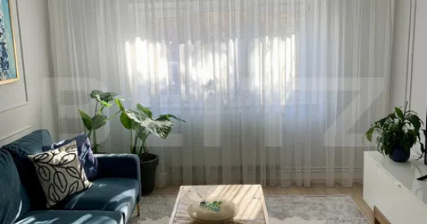 Apartament modern cu 3 camere, etaj intermediar, Obcini