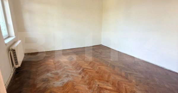 Apartament 1 camera, 32,29 mp, curte comuna, zona Gruia