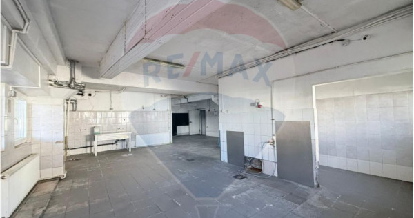 Spațiu industrial-220 mp cu rampă și parcare-zona Ora?...
