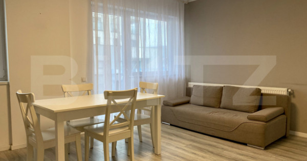 Apartament la cheie, 3 camere, 52 mp, 6 mp balcon, zona Metr