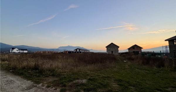 Teren intravilan granita Rasnov Cristian 890 mp