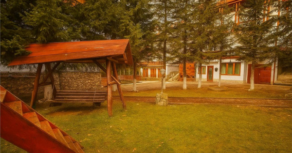 FILM! Rezidenta montana,decor apreciabil, pod mansardabil,ga