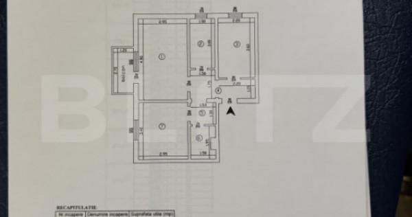 Apartament 3 camere, zona Pacurari
