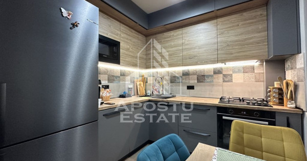 Apartament cu 3 camere mobilat la etaj intermediar in Gir...