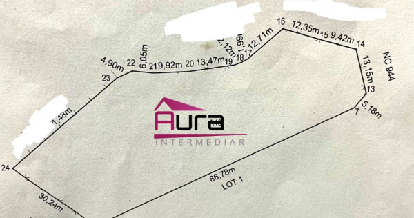 Teren Intravilan Agighiol Com.Valea Nucarilor